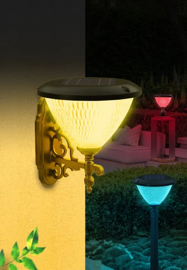 Tuya LED petite lumière solaire 8W couleur changeante extérieure crépuscule à l'aube rvb Bluetooth projecteurs intelligents